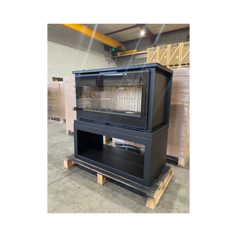 Poêle à bois panoramique - FIREMATIC Toronto - L 13.3 kW – Image 2