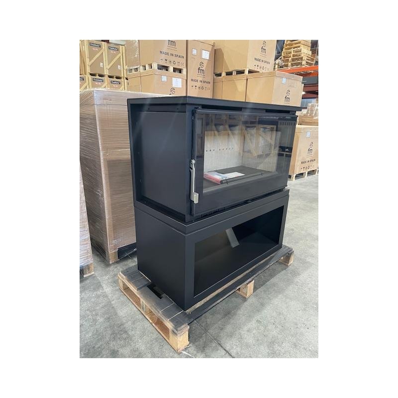 Poêle à bois panoramique - FIREMATIC Toronto - L 13.3 kW – Image 3