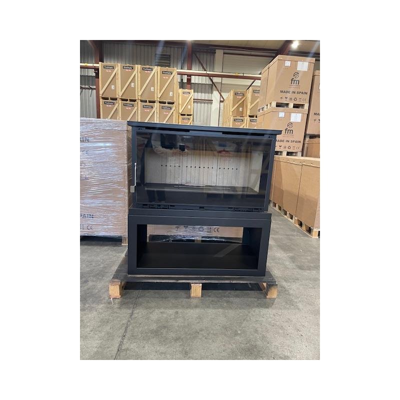 Poêle à bois panoramique - FIREMATIC Toronto - L 13.3 kW – Image 4