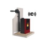 PACK Poêle à granulés C9 FIREMATIC + Kit ventouse Dinak + Module Wifi