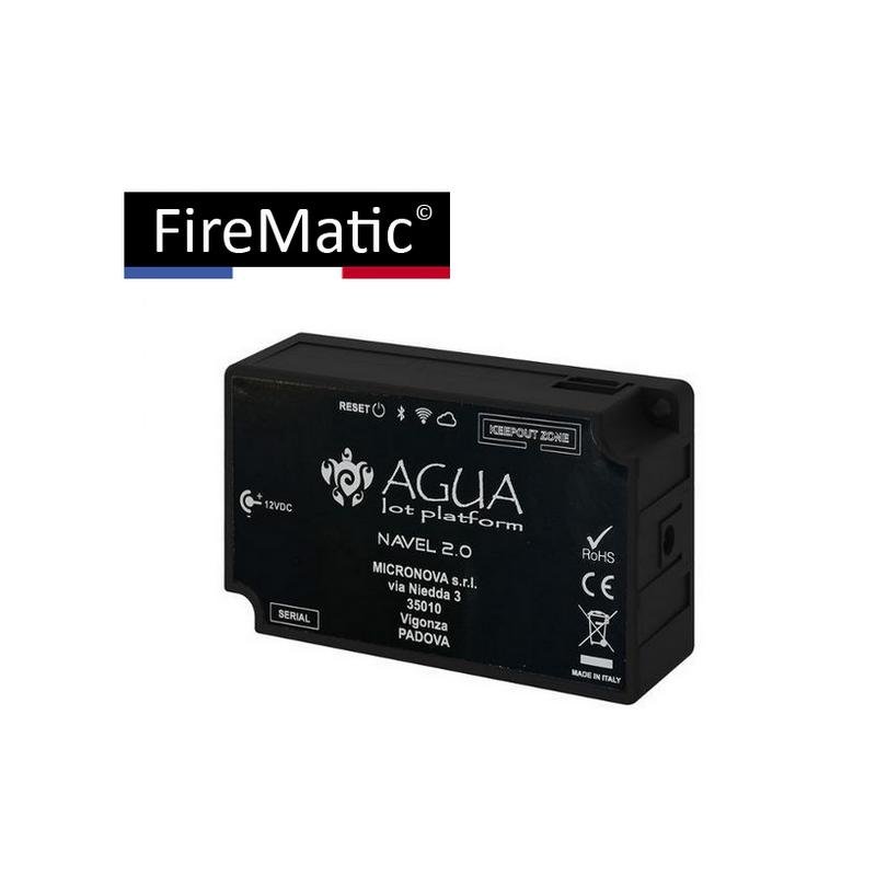 PACK Poêle à granulés C12 FIREMATIC + Kit ventouse Dinak + Module Wifi – Image 5