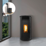 PACK POÊLE À GRANULÉS GIANNI 9 ÉTANCHE + KIT CONDUIT VENTOUSE