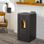 PACK POÊLE À GRANULÉS GIOIA 9 ÉTANCHE + KIT CONDUIT SORTIE VENTOUSE