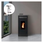 PACK Poêle à granules étanche + Kit ventouse - INTERSTOVES Marina Concentrique 11 kW